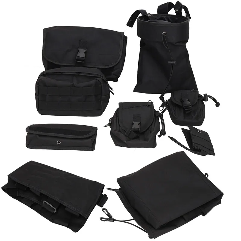 Front Seat Cover Storage Bags Multi Pockets Tool Saddle Bag For Jeep Wrangler JK 2007-2017 Multifunctional Cargo Pouches KOLEROADER (2)