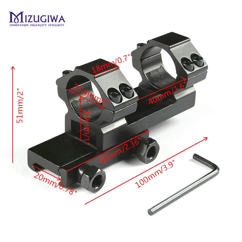 MIZUGIWA نطاق جبل 25.4 ملليمتر 1 \