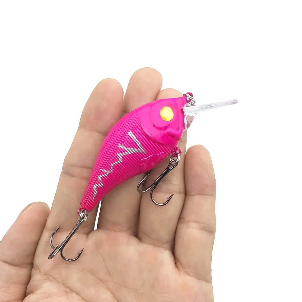 الصيد إغراء البلاستيك Crankbait 10.1G/7.5 سنتيمتر المتذبذب لصيد الأسماك الطعم كرنك إيسكا الاصطناعي ل بايك 1 قطعة الصيد إغراء البلاستيك Crankbait 10.1G/7.5 سنتيمتر المتذبذب لصيد الأسماك الطعم كرنك إيسكا الاصطناعي ل بايك 1 قطعة