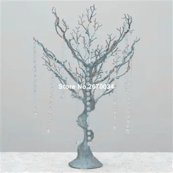 

New ! wedding decorative artificial flower crystal tree centerpieces