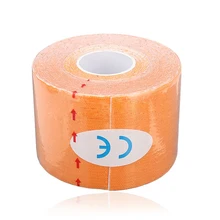 JHO 1 Roll Muscles Care Fitness Athletic Health Tape 5M 5CM Orange