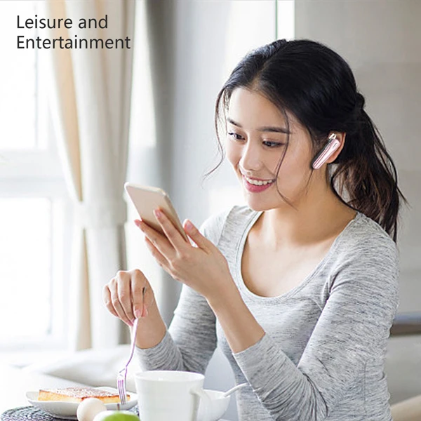 Bluetooth гарнитура Беспроводные наушники с микрофоном громкой связи наушник 12 часов время воспроизведения наушник для samsung iPhone Motorola LG huawei