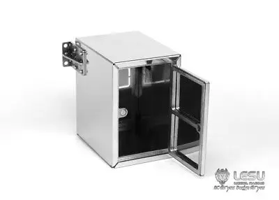 LESU 1/14 Tmy RC MAN Трактор модель автомобиля Модернизированный металлический ящик для