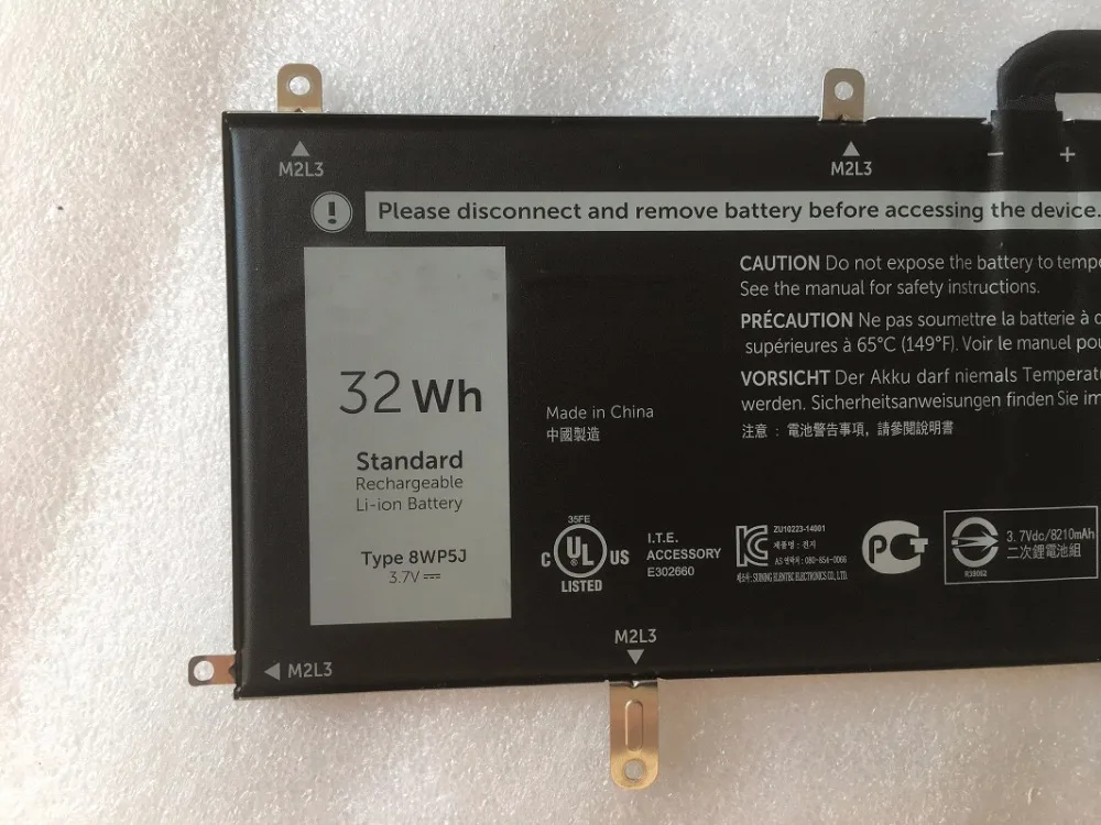 SupStone 32WH Подлинная 8WP5J батарея для Dell Venue 10 Pro 5000 5055 69Y4H 069Y4H ноутбука 3,7 в