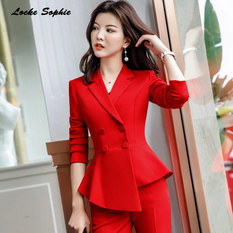 1pcs Women's Plus size Blazers coats 2019 Summer cotton Slim fit SIrregular mall Suits jackets ladies Skinny Blazers Suits coats