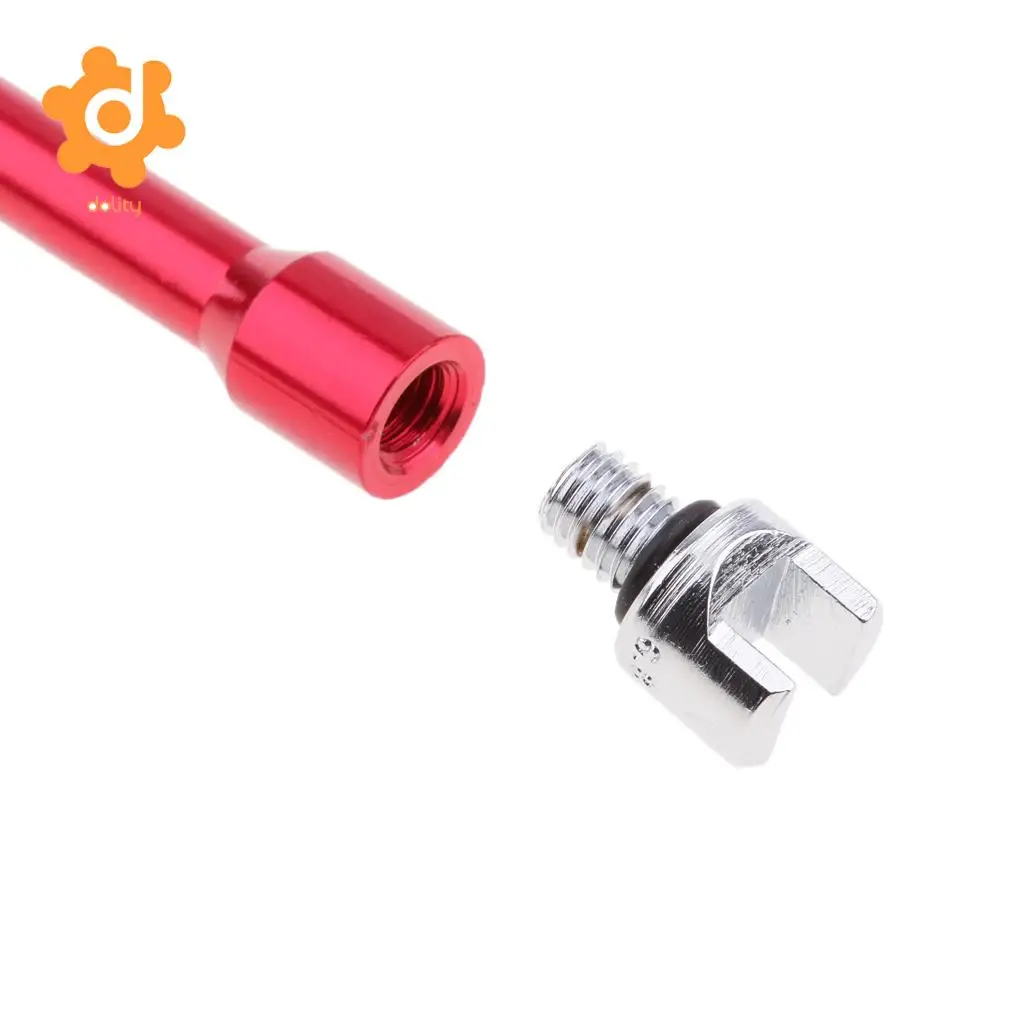Red & Blue Motorcycle Wheel Spoke Wrench Set Handle Repair Tool 5.4mm-6.8mm