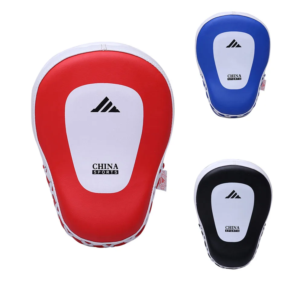 Buy 1PCS Boxing Training Glove Pads PU Leather MMA