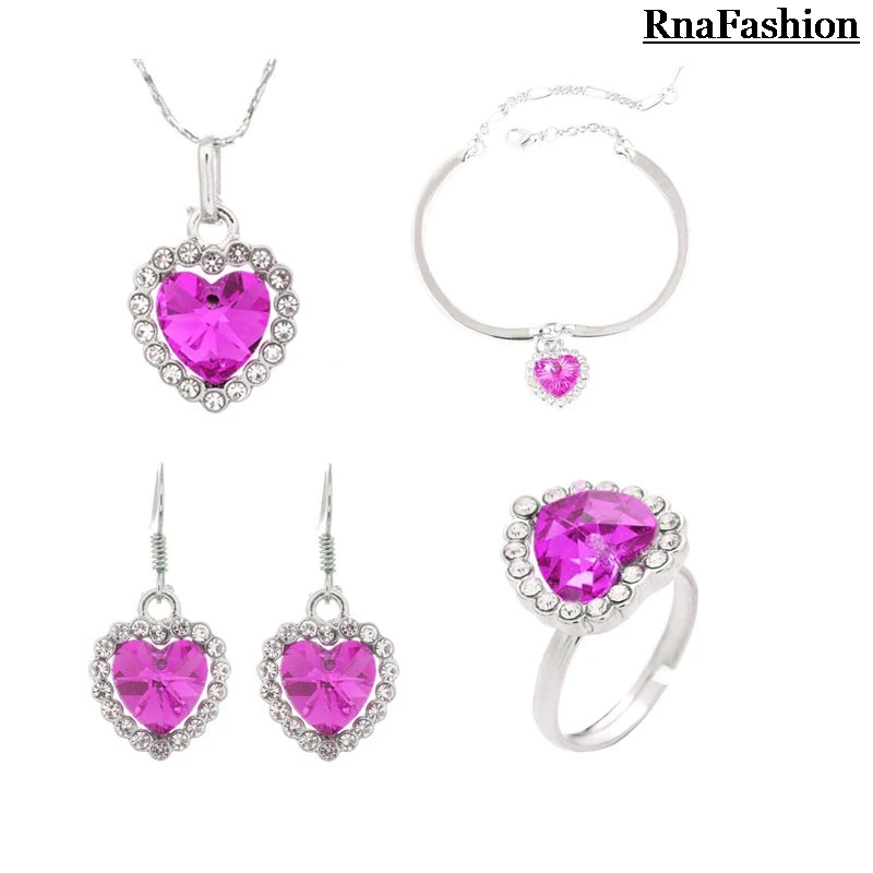 Женский ювелирный комплект из колье серёг и кольца|jewelry sets for women|brand jewelry setsjewelry |