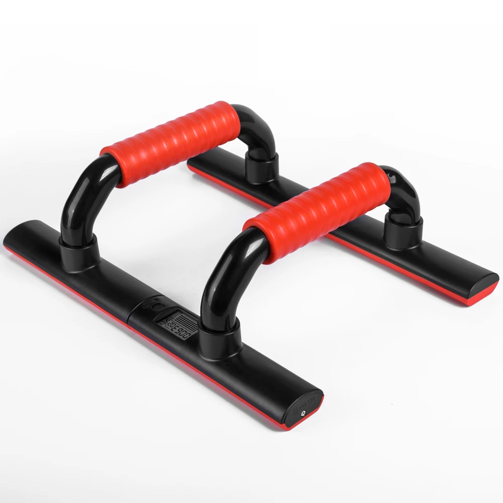 KYTO Push Up Bars Exercise Equipment Digital I-shaped Stands Gym Home Exercise Tool Fitness Chest Arm Muscle Training Racks
