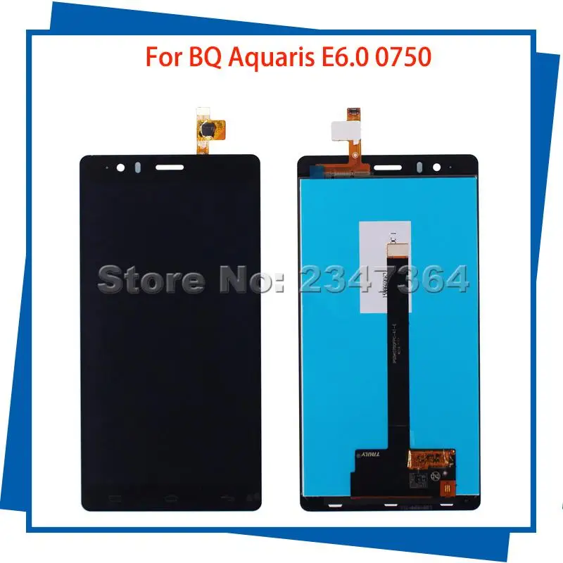 

For BQ Aquaris E6.0 BQ E6 0750 100%Guarantee LCD Display Touch Screen Digitizer Assembly High Quality Mobile Phone LCDs