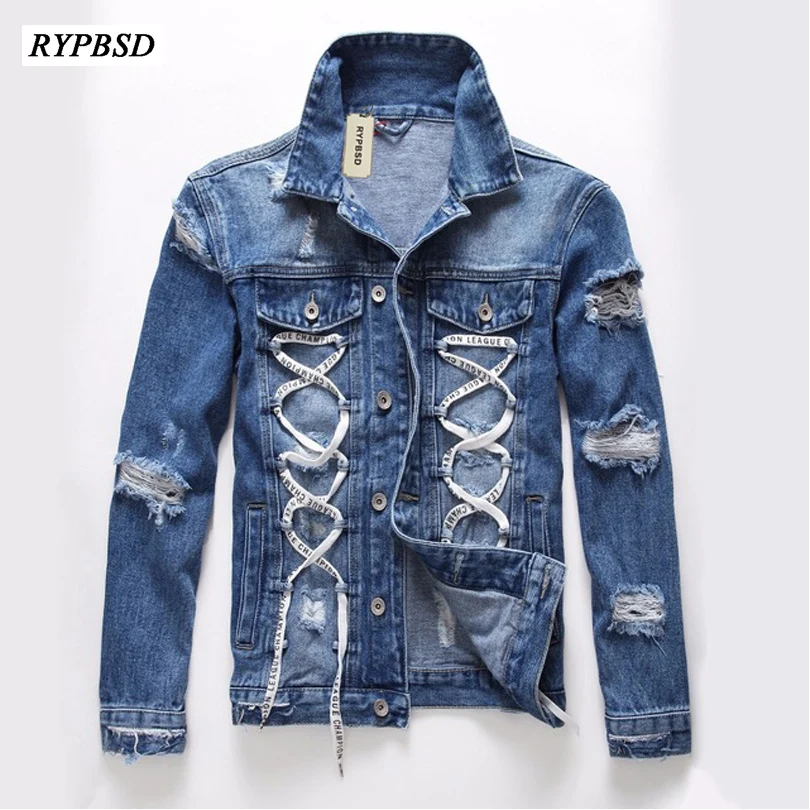 Buy Spring Autumn 2017 New Men Denim Jackets Men Coat