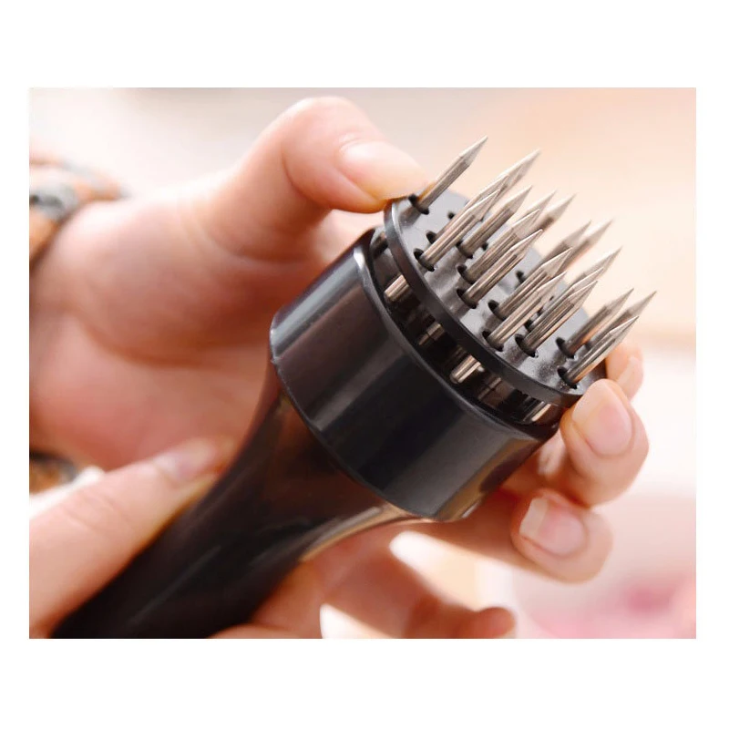 

Top Quality Profession Meat Meat Tenderizer Needle With Stainless Steel Pounders For Steak Kitchen Tools