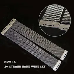 Новый 14 "20 Strand Snare провода набор для" Snare барабаны часть восстановление Замена 2 шт./лот