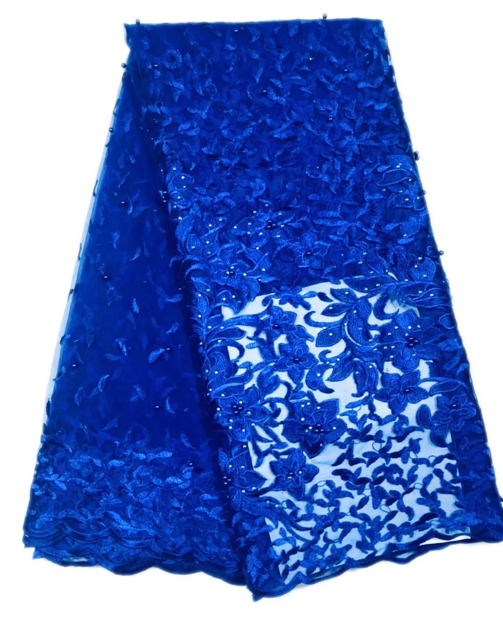 

2018 Latest French Nigerian Laces Fabrics High Quality Tulle African Laces Fabric Wedding African French Tulle Lace