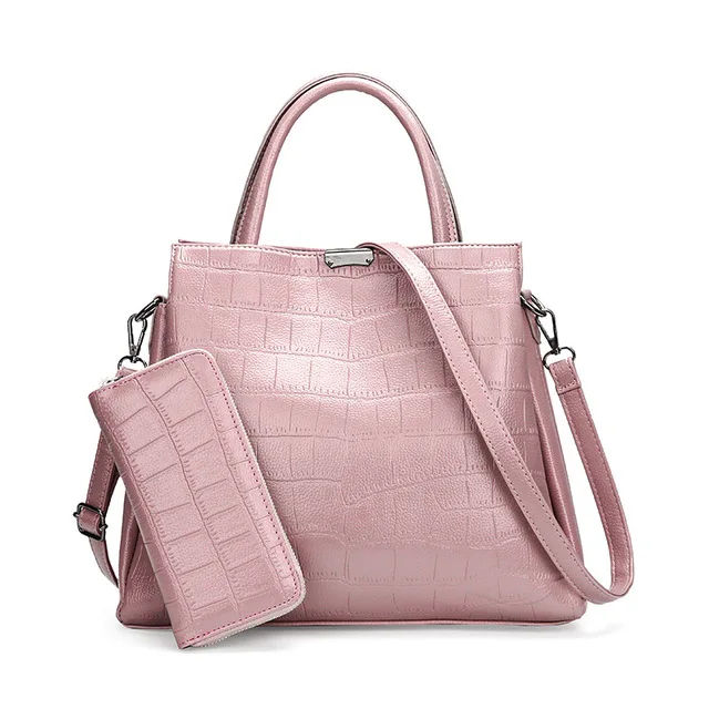 

BOLIYAE Fashionable New Style Women's Totes 2019, PU Leather luxury handbags women Shoulder bags designer crossbody bags wallet