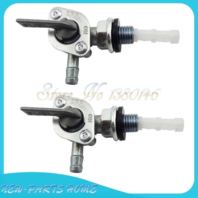 YOFMOO Pack Of 2 Fuel Pump Gas Valve Carburetor Petcock Shut Off Switch Carb For GY6 50cc 60cc 80cc 90cc 110cc 125cc 150cc 200cc 250cc Engine ATV Scooter Go Kart Moped