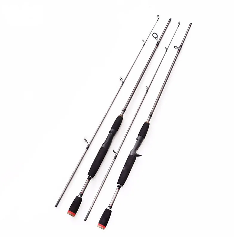 2019 Новый 1 8 м 2 сегментов Удочка M Мощность линии wt.6-15lb приманки wt.3-21 г углерода