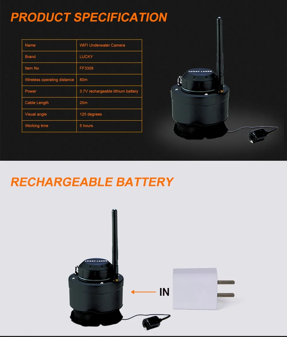 China underwater fishing camera Suppliers