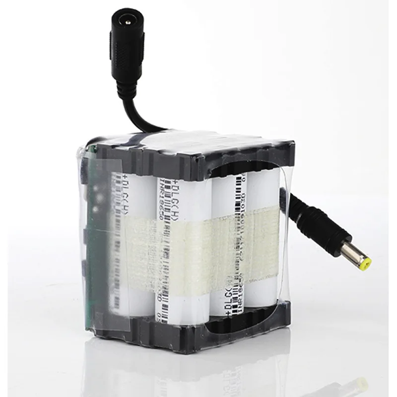 

Soshine 12V rechargeable battery 6Ah portable battery pack 6x18650 lithium-ion battery built-in battery pack