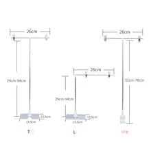 Настольная стойка для плакатов поп постер баннер T Настольная подставка держатель рекламный товар этикетка с надписью держатель зажим