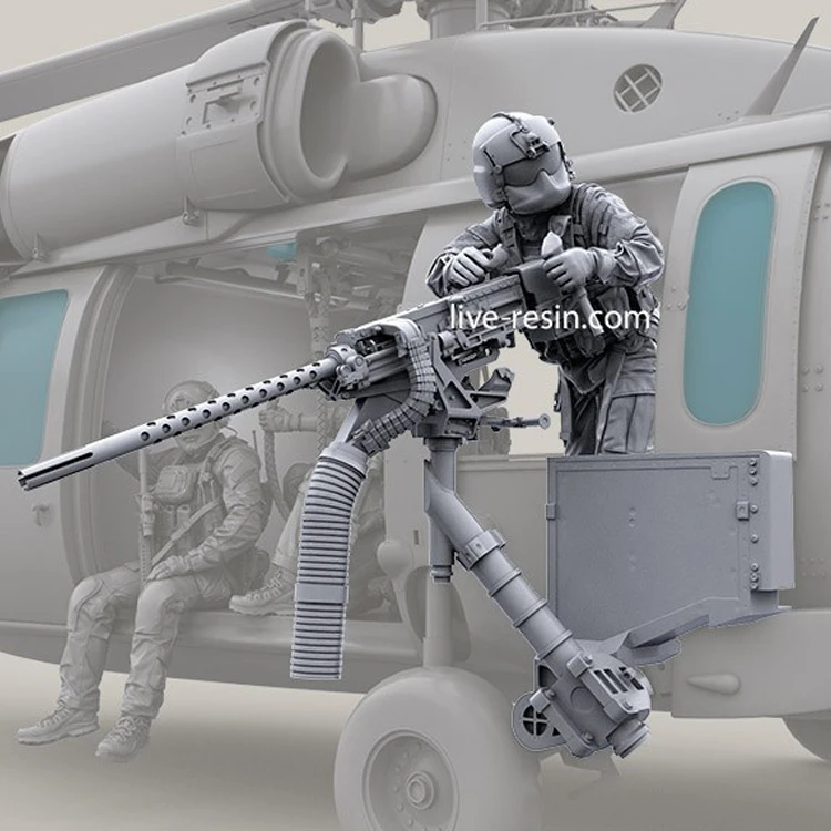 1/35 HH 60G проложить ястреб вертолет набор экипажа смола модели солдат GK современный