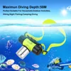 Asafee Diving Headlight Head Flashlight 800LM XML T6 LED Waterproof Underwater 50M Diving Light Flashlight Torch lamp ► Photo 2/6