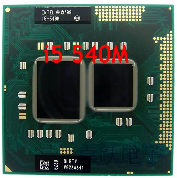 intel cpu ноутбук i5-540M cpu 3M кэш 2,53 GHz до 3,066 GHz i5 540M PGA988 процессор совместимый HM57 HM55 QM57