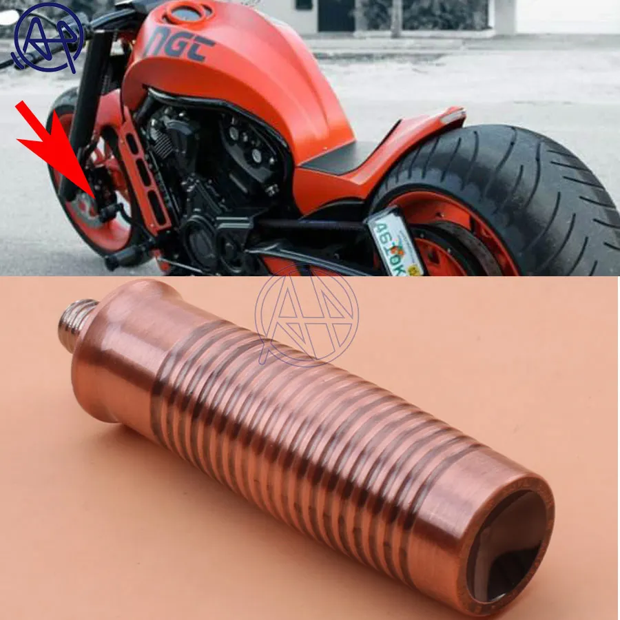 

Free Shipping 1pcs Retro Old School Bronze Color Rough Crafts Shifter Peg Fit For Harley Sportster XL1200 XL833 Iron Custom