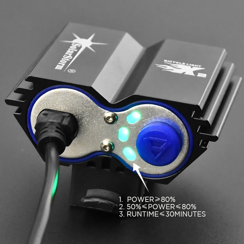 Clearance 5000 Lumen 2x XML U2 LED SolarStorm Cycling Bicycle Bike Front Light Lamp HeadLight Headlamp(Without Battery) 5 Clearance 5000 Lumen 2x XML U2 LED SolarStorm Cycling Bicycle Bike Front Light Lamp HeadLight Headlamp(Without Battery) 5