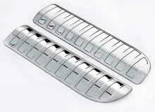 Chrome Stainless Inner Rear Bumper Protector Sill Plate Cover For Land Rover Range Rover Sport 2014 2015 2016