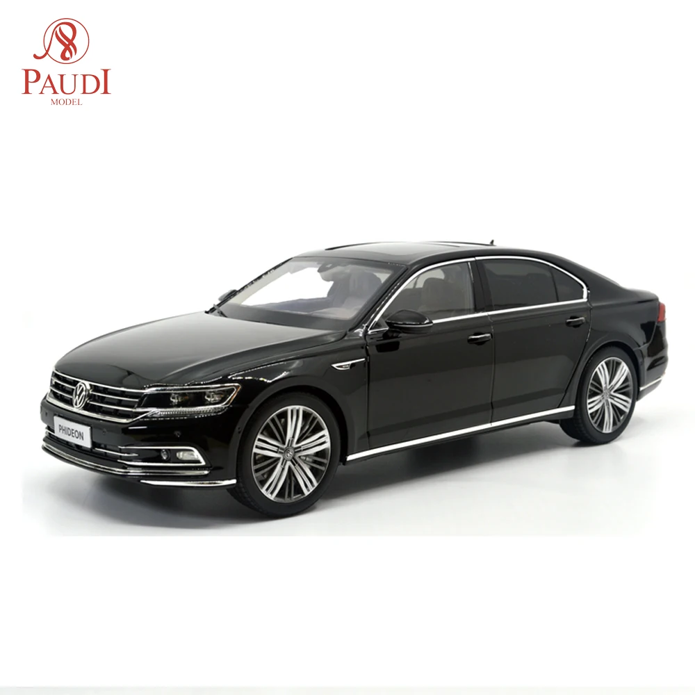 1/18 1:18 1 18 масштаб VW Phideon 2016 черная статическая имитация литая Миниатюрная модель