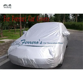

Car Covers Waterproof Sun UV Snow Dust Rain Resistant Protection Gray for Ferrari rossa Testarossa dino ENZO F50 F12 FF 212