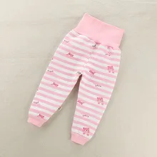 Г., осенне-зимние штаны для малышей однотонное хлопковое Полосатое эластичное повседневное нижнее белье для новорожденных мальчиков и девочек