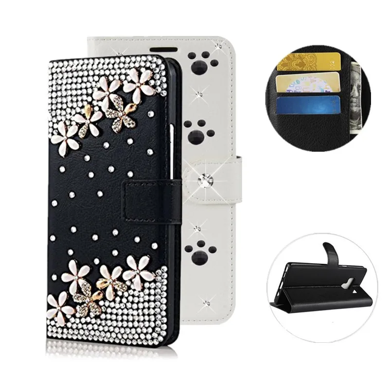 

S8 S9 Plus S10 S10e Bling Wallet Leather Flip Phone Case for Samsung Galaxy Note 9 8 5 A6 A8 J6 J4 plus J8 J3 J2 Pro 2018 J7 Neo