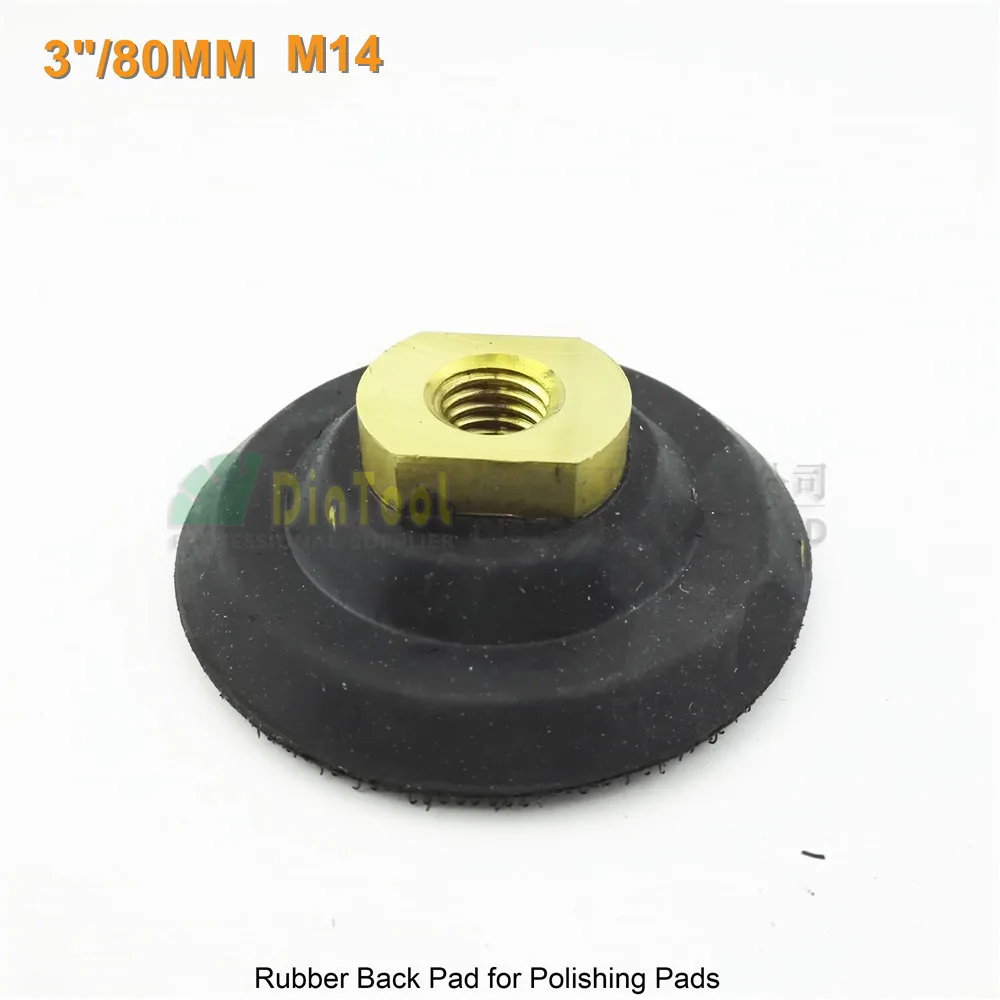 3 inch Soft and strong body 80mm Soft Rubber back pad M14