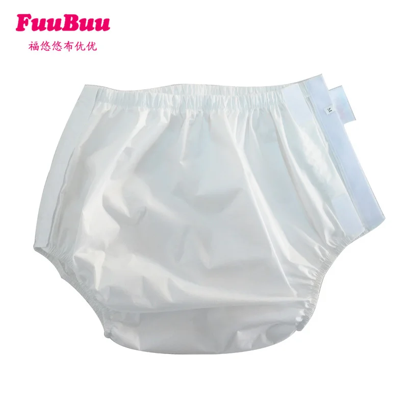 FUUBUU2502-5PCS, белые подгузники для взрослых/подгузники, старые штаны с водонепроницаемым дышащим специальным