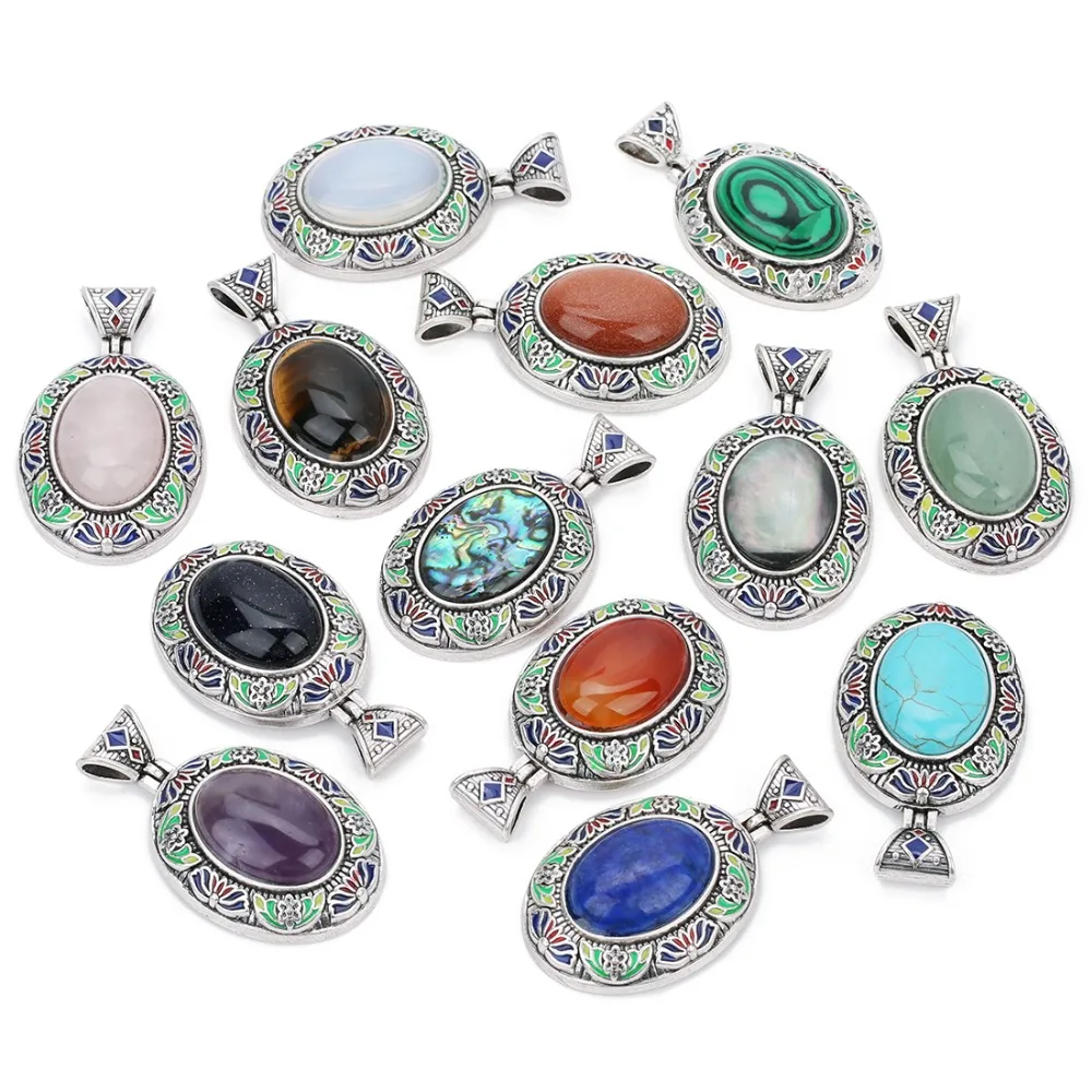 Pendentif pierre gemme agate rouge, collier chaîne en argent sterling, pendentif agate marbrée