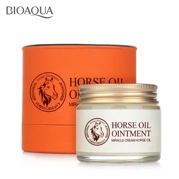 

Bioaqua horse oil cream anti aging cream scar face body whitening cream ageless korean cosmetics Pigmentation Corrector