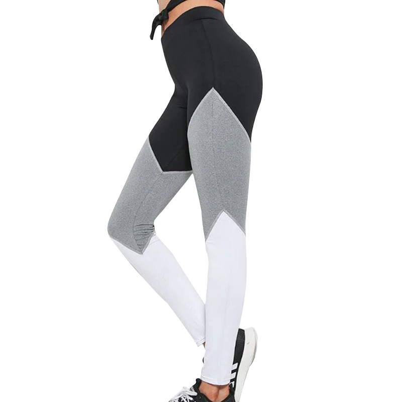 

NORMOV High Waist Leggings For Women Push Up Ankle Length Skinny Comfortable Patchwork Female Legging Workout Leggings
