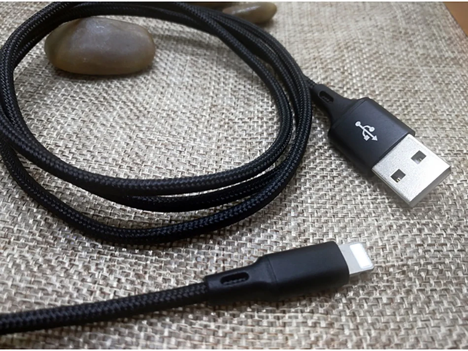 NOHON Nylon Sync Data Charging Cable For iPhone 5 6 7 8 Plus X XS MAX XR Charger Line For iPad Mini 1 2 3 4 Lighting Charge Cord (17)
