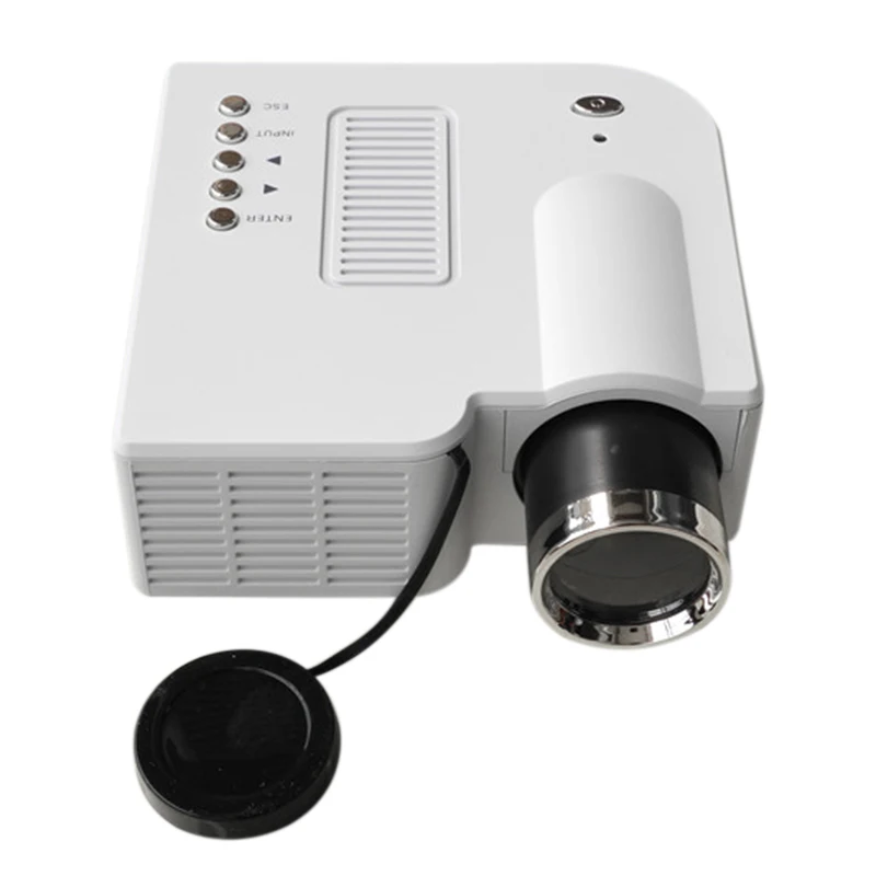 Mini Projector Upgraded, UC28+3D 1080p Portable LED Projector Support USB HDMI AV SD VGA for Home Cinema Theater Mini Projector Upgraded, UC28+3D 1080p Portable LED Projector Support USB HDMI AV SD VGA for Home Cinema Theater