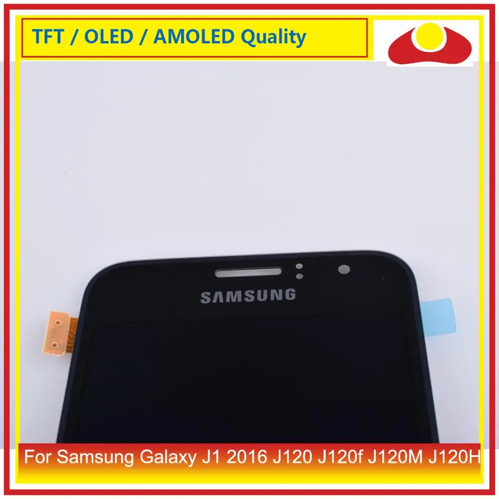 10 шт./лот 4," для Samsung Galaxy J1 J120 J120f J120M J120H ЖК-дисплей с сенсорным экраном дигитайзер панель в сборе