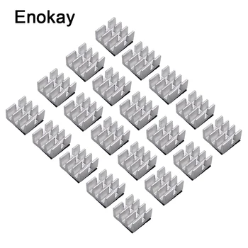 

Wholesale 100 Pieces 2020 New Direct Selling Water Cooler Computer Mos Mini Aluminum Heat Sinks Cooling Heatsink Radiator