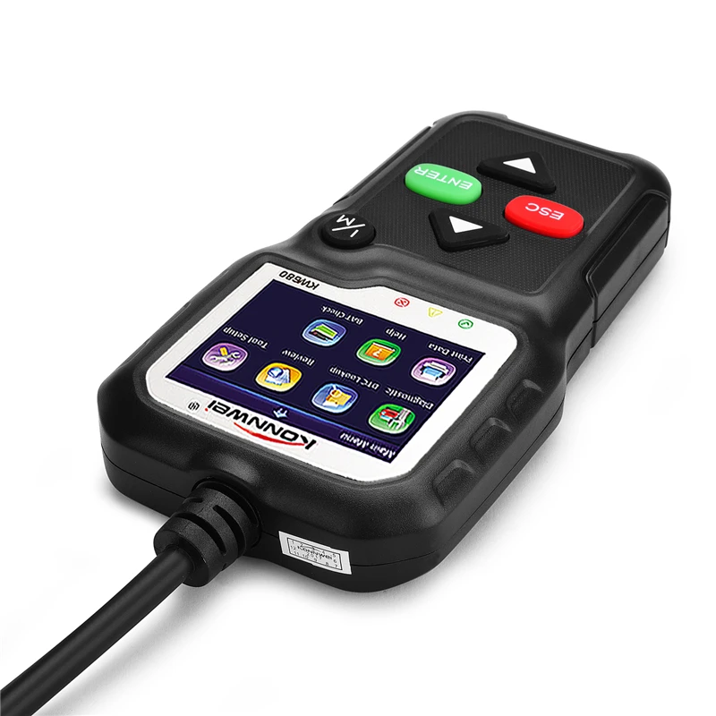 

New arrival Mini Multifunction OBD2 Auto Diagnostic Scanner KONNWE KW680 In Russian Gas Diesel Analyzer Car Automotive Scan Tool