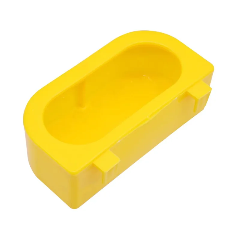 Plastic Poultry Feeder Pet Birds Feeding Trough Parrot Food Water Bowl Feeding Splash-proof Cup Pigeons Cage Feeder 1 Pcs