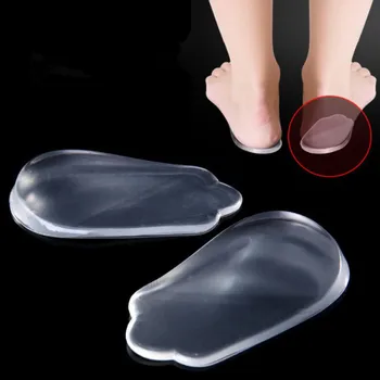 

Super soft medical silicone gel heel pad Corrective Insoles Massaging Cushion High Heel Women Elastic Palm Protect Shoe C