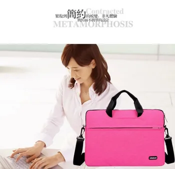 

For Laptop bag11 12 13 15" Inch Notebook Big Capacity Laptop Handbag Notebook Shoulder Sling Bag Briefcase