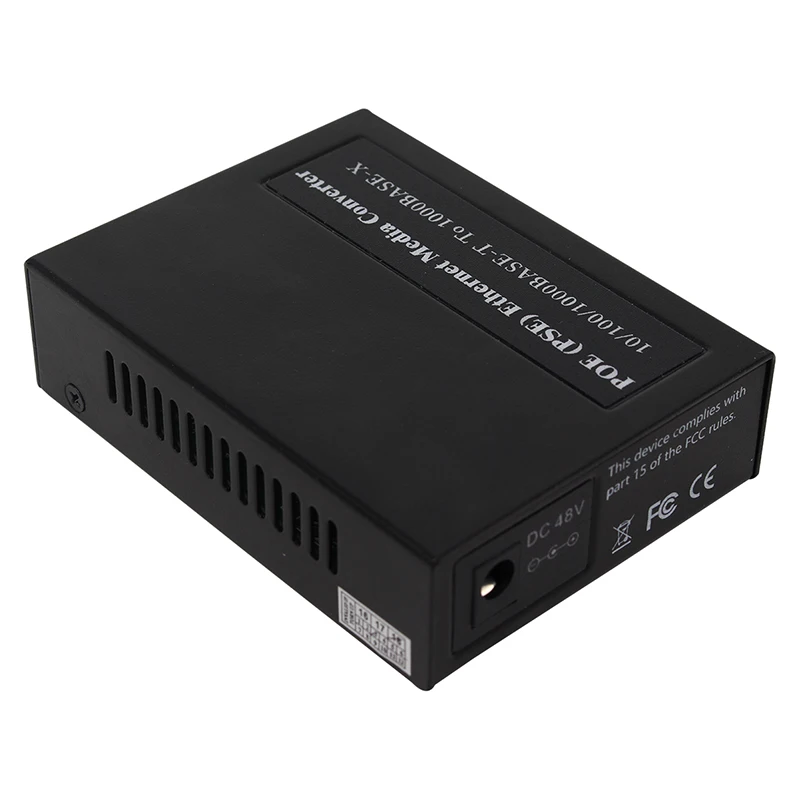 

Fiber Wall-Mounted 10/100/1000Base-T To 1000Base-X Fast Ethernet PoE/PSE Media Converters