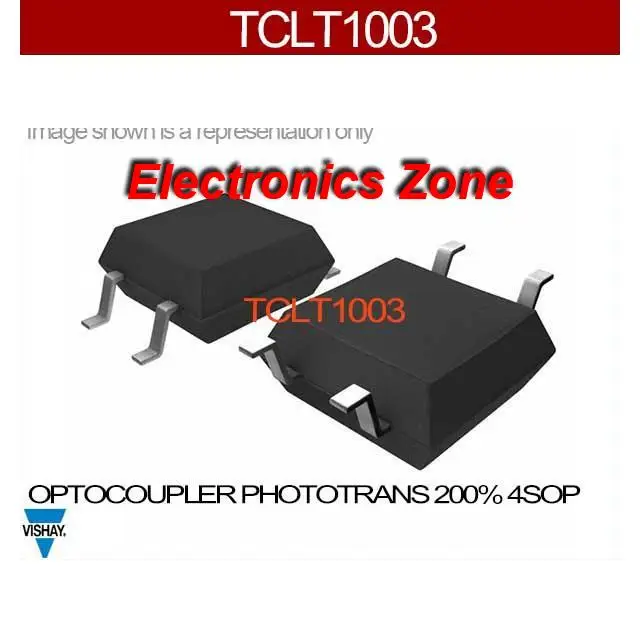 TCLT1003 OPTOCOUPLER PHOTOTRANS 200% 4SOP TCLT1003 1003 T1003 LT1003 ...