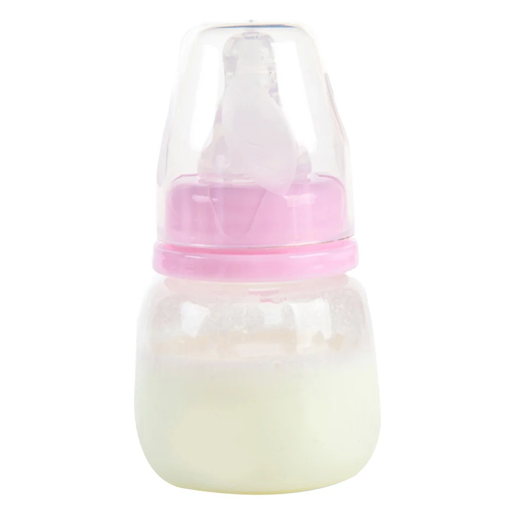 pink Безопасная бутылка для кормящих соков PP бутылка детской воды для детского сада Прямая - Цвет: pink